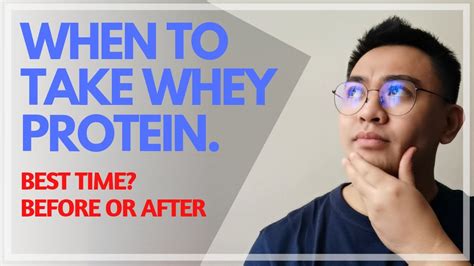 Whey Protein: When is the best time to take it to get .